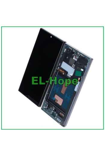 TFT LCD DISPLAY + FRAME TOUCH FOR SAMSUNG GALAXY S22 ULTRA 2022 SM-S908 BLACK