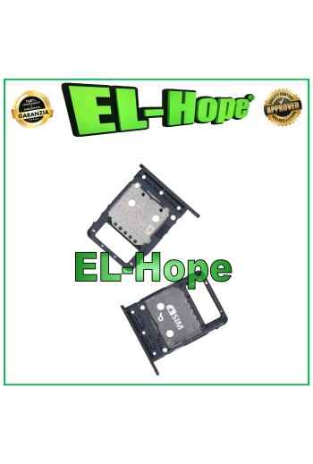 SLOT CART SIM CARD MICRO SD SAMSUNG GALAXY TAB S6 LITE SM-P610 P615 BLACK