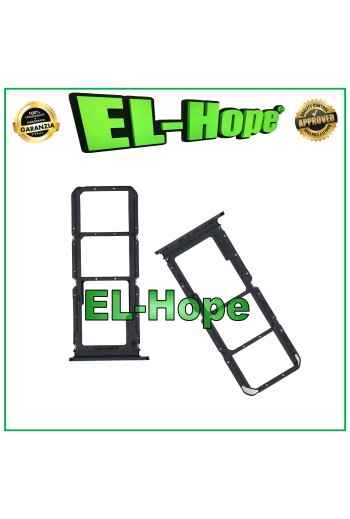 SLOT CART COMPARTMENT NANO SIM CARD HOLDER + MICRO SD FOR OPPO A57S CPH2385 BLACK