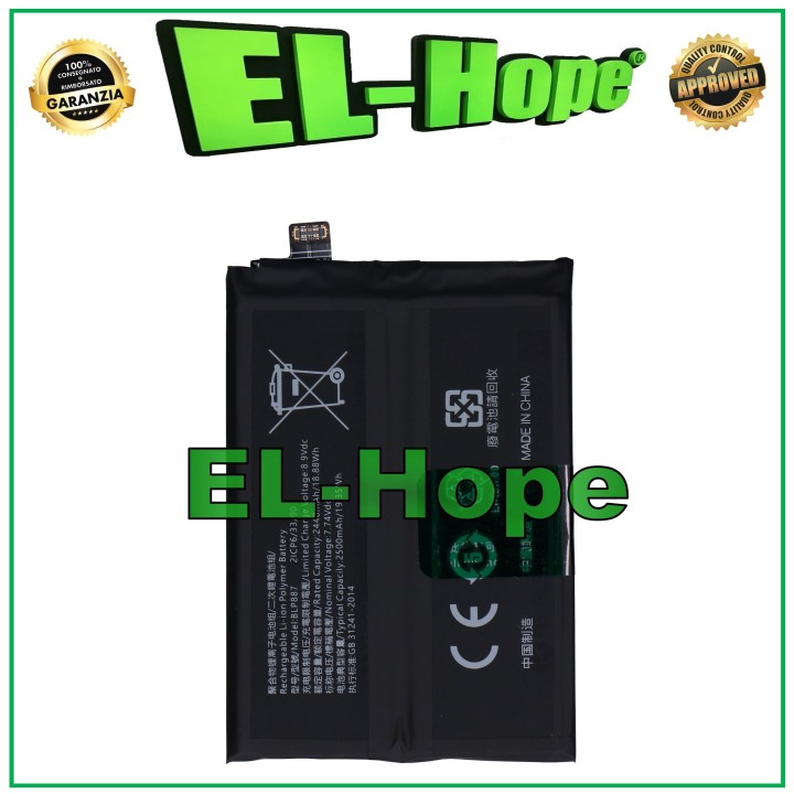 BATTERY BLP887 FOR OPPO REALME GT2 PRO RMX3300 3301 NEO2 RMX3370 EQUAL ORIGINAL