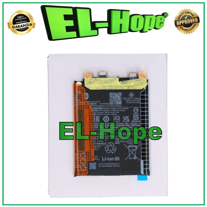 ORIGINAL BATTERY SERVICE BP4D XIAOMI MI 13 PRO 2210132G 2210132C 4820 mAh