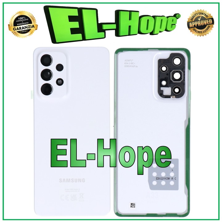 ORIGINAL SAMSUNG GALAXY A33 5G SM-A336B BATTERY COVER WHITE BACK