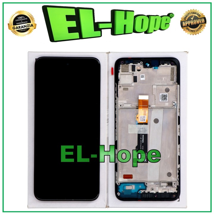 TOUCH SCREEN LCD DISPLAY + ORIGINAL SERVICE FRAME MOTOROLA MOTO G71 5G XT2169