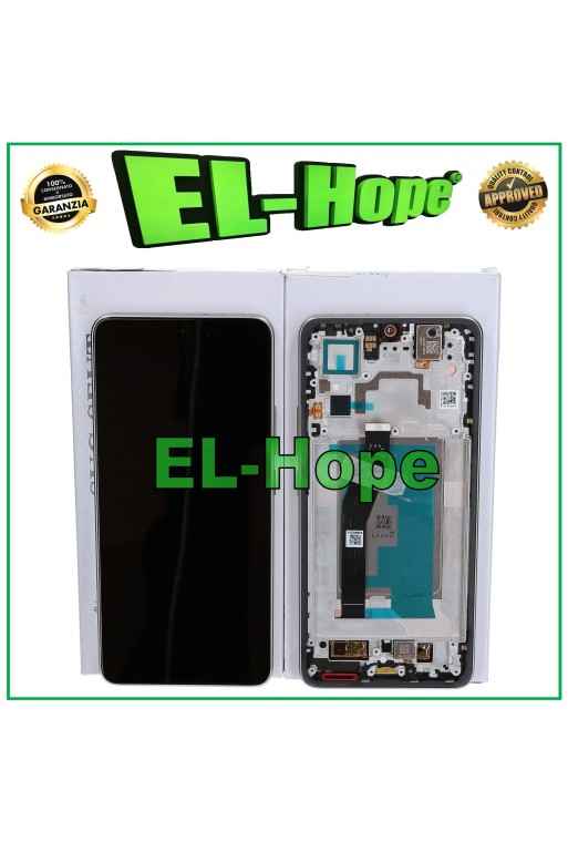 TOUCH SCREEN LCD DISPLAY + ORIGINAL SERVICE FRAME XIAOMI 14T 2406APNFAG TITANIUM