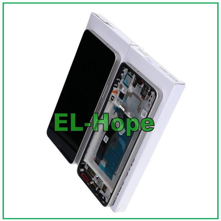 TOUCH SCREEN LCD DISPLAY + ORIGINAL SERVICE FRAME XIAOMI 14T 2406APNFAG TITANIUM