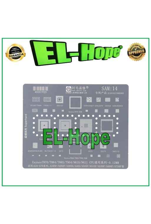 STENCIL REBALLING IC CPU CHIP FOR SAMSUNG EXYNOS 7870 7884 7885 7904 9610 9611