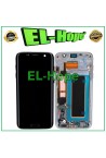 OLED FRAME DISPLAY FOR SAMSUNG GALAXY S7 EDGE SM-G935 TOUCH SCREEN BLACK GLASS