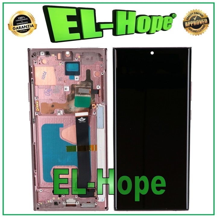 TFT FRAME + TOUCH LCD DISPLAY FOR SAMSUNG GALAXY NOTE 20 ULTRA N985 N986 BRONZE