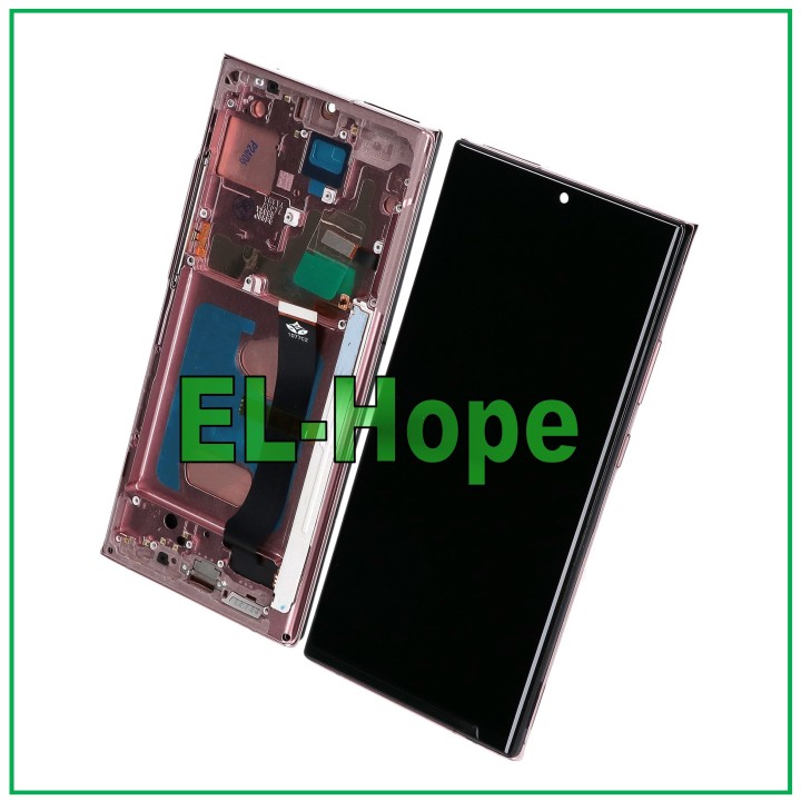 TFT FRAME + TOUCH LCD DISPLAY FOR SAMSUNG GALAXY NOTE 20 ULTRA N985 N986 BRONZE