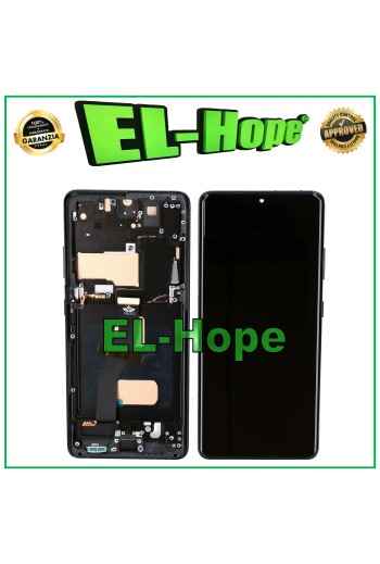 TFT FRAME LCD DISPLAY FOR SAMSUNG GALAXY S21 ULTRA SM-G998 TOUCH BLACK GLASS