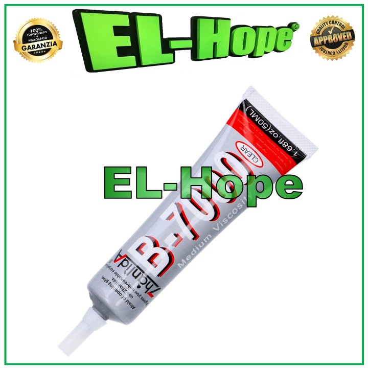 MULTIPURPOSE ADHESIVE GLUE B-7000 50 ML SMARTPHONE TOUCH SCREEN DISPLAY REPAIR