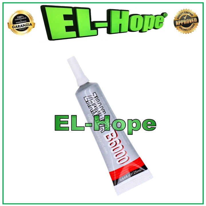 MULTIPURPOSE ADHESIVE GLUE B6OOO 25 ML SMARTPHONE TOUCH SCREEN DISPLAY REPAIR