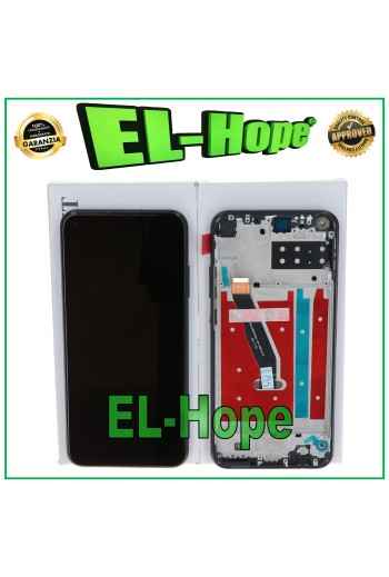 LCD DISPLAY EQUAL FRAME ORIGINAL SERVICE HUAWEI P40 LITE AND ART-L29 TOUCH BLACK