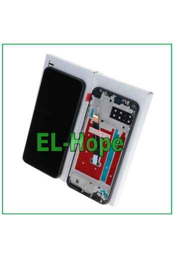 LCD DISPLAY EQUAL FRAME ORIGINAL SERVICE HUAWEI P40 LITE AND ART-L29 TOUCH BLACK