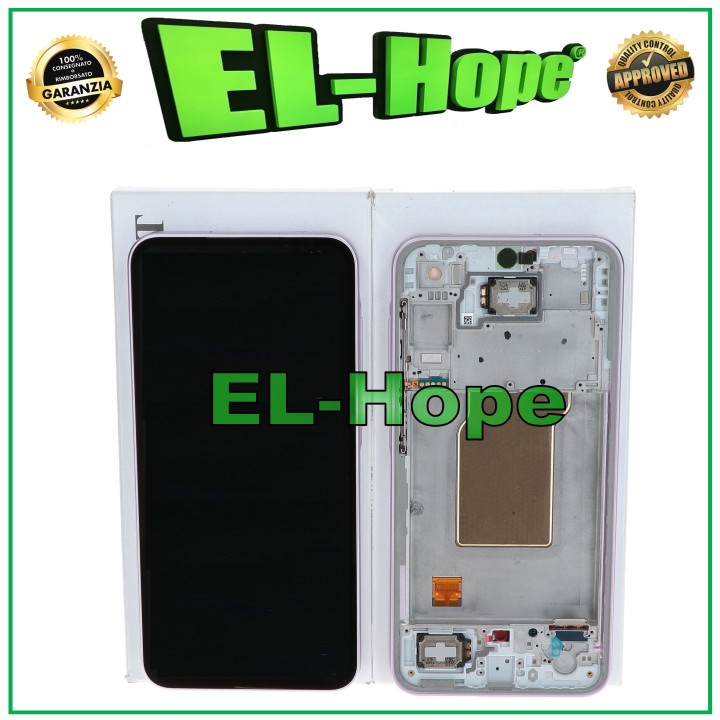 ORIGINAL TOUCH FRAME DISPLAY SAMSUNG A35 5G SM-A356 LAVENDER LILAC GH82-34221C