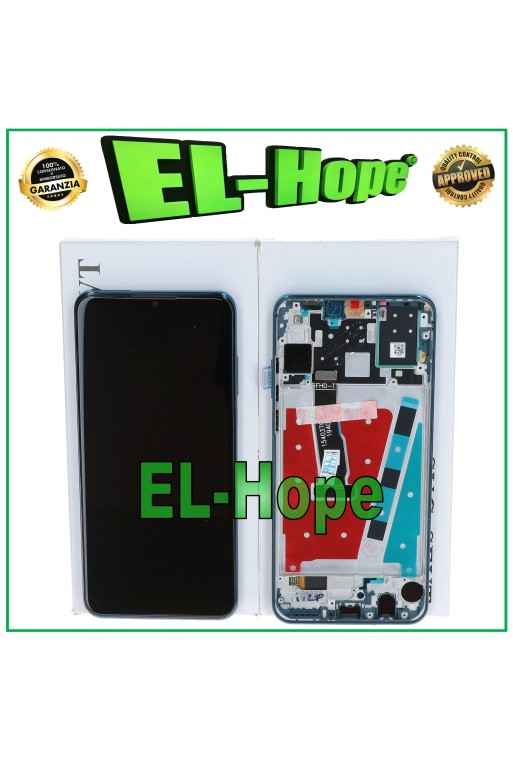 ORIGINAL EQUAL FRAME DISPLAY SERVICE HUAWEI P30 LITE MAR-LX1M 48 MP TOUCH BLUE