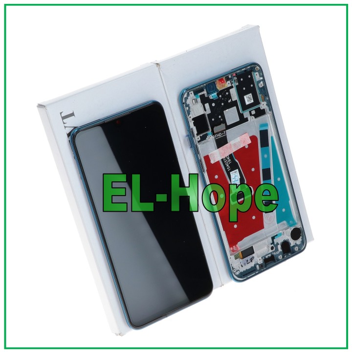 ORIGINAL EQUAL FRAME DISPLAY SERVICE HUAWEI P30 LITE MAR-LX1M 48 MP TOUCH BLUE