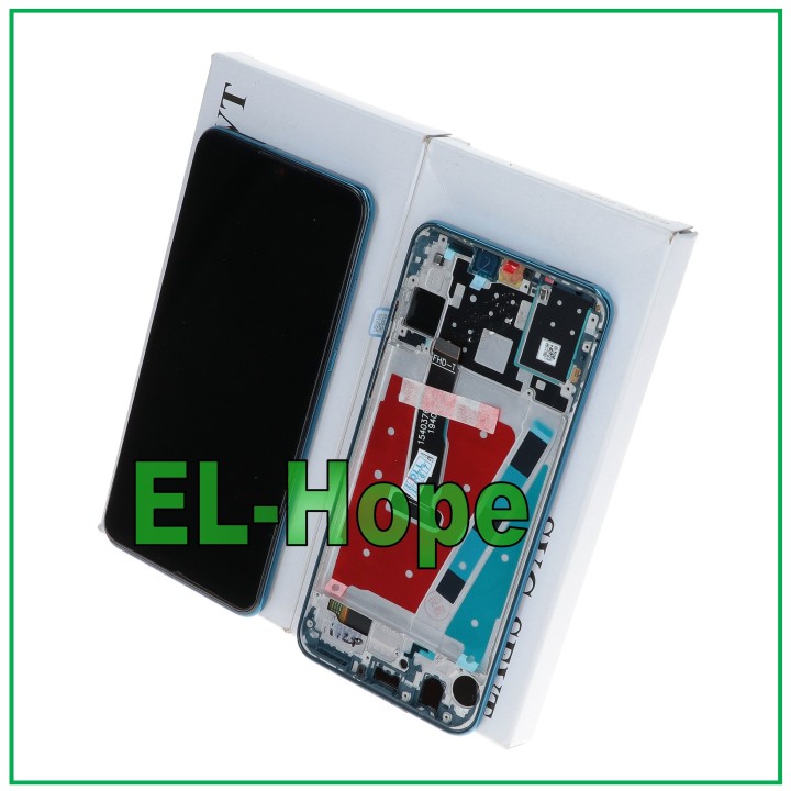 ORIGINAL EQUAL FRAME DISPLAY SERVICE HUAWEI P30 LITE MAR-LX1M 48 MP TOUCH BLUE
