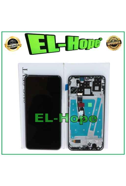 DISPLAY TOUCH + FRAME PARI ORIGINAL SERVICE HUAWEI P30 LITE MAR-LX1M 48 MP BLACK