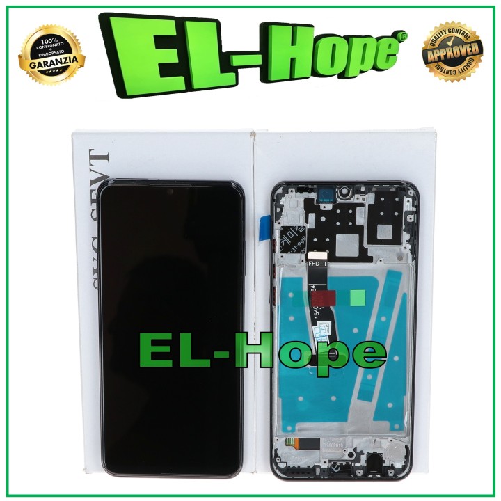 DISPLAY TOUCH + FRAME PARI ORIGINAL SERVICE HUAWEI P30 LITE MAR-LX1M 48 MP BLACK
