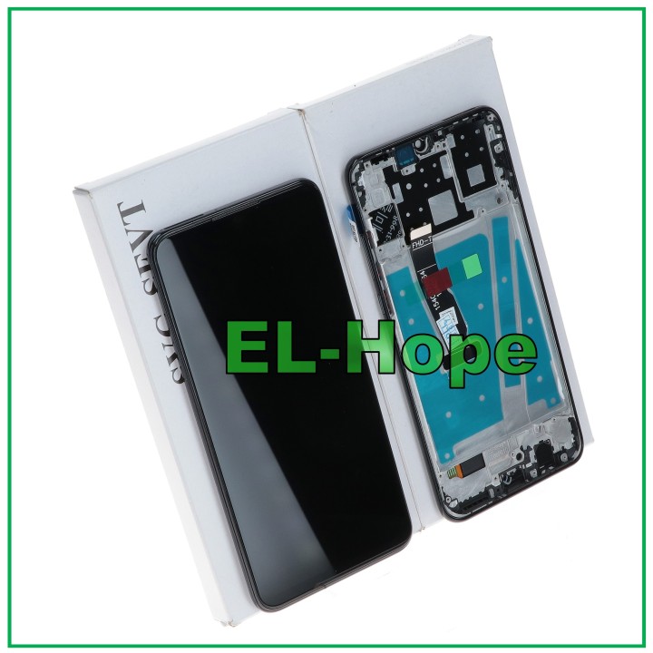DISPLAY TOUCH + FRAME PARI ORIGINAL SERVICE HUAWEI P30 LITE MAR-LX1M 48 MP BLACK