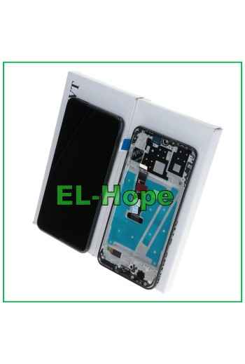 DISPLAY TOUCH + FRAME PARI ORIGINAL SERVICE HUAWEI P30 LITE MAR-LX1M 48 MP BLACK