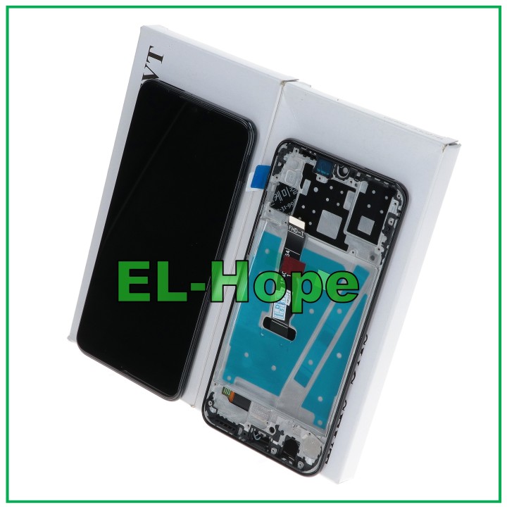 DISPLAY TOUCH + FRAME PARI ORIGINAL SERVICE HUAWEI P30 LITE MAR-LX1M 48 MP BLACK