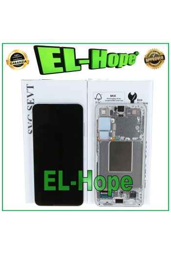 TOUCH DISPLAY + ORIGINAL LCD SAMSUNG GALAXY S24 5G 2024 SM-S921 MARBLE GRAY