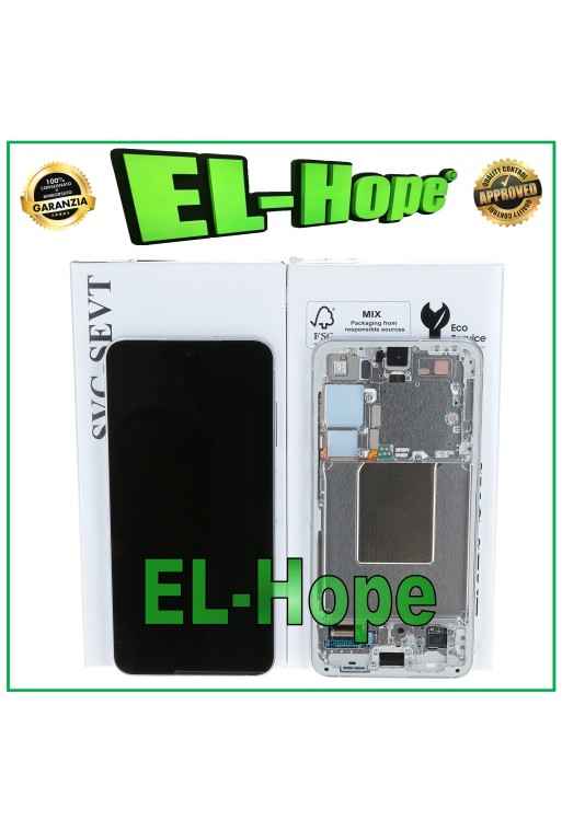 TOUCH DISPLAY + ORIGINAL LCD SAMSUNG GALAXY S24 5G 2024 SM-S921 MARBLE GRAY