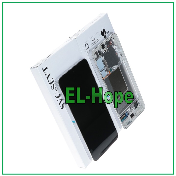 ORIGINAL LCD TOUCH DISPLAY SAMSUNG S24 5G SM-S921 MARBLE GRAY GH82-33287B