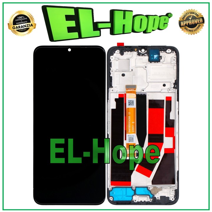 LCD DISPLAY + FRAME FOR OPPO A77 5G CPH2339 / K10 5G CPH2337 TOUCH SCREEN GLASS
