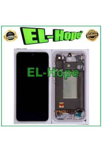 ORIGINAL FRAME LCD DISPLAY SAMSUNG GALAXY A56 5G SM-A556 TOUCH SCREEN PINK PINK