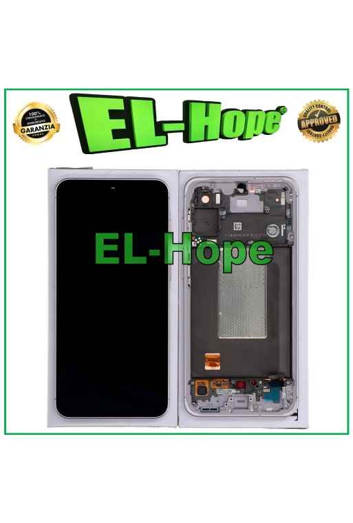 ORIGINAL FRAME LCD DISPLAY SAMSUNG GALAXY A56 5G SM-A556 TOUCH SCREEN PINK PINK