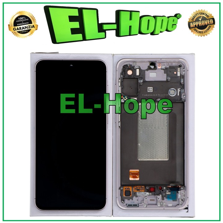 ORIGINAL FRAME LCD DISPLAY SAMSUNG A56 5G SM-A566 TOUCH PINK PINK GH82-36829D