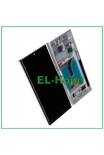 TFT LCD DISPLAY + FRAME TOUCH FOR SAMSUNG GALAXY S22 ULTRA 2022 SM-S908 WHITE