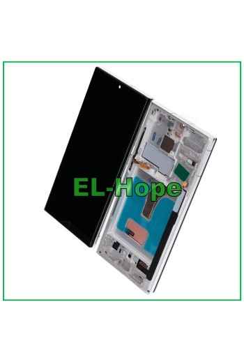 TFT LCD DISPLAY + FRAME TOUCH FOR SAMSUNG GALAXY S22 ULTRA 2022 SM-S908 WHITE