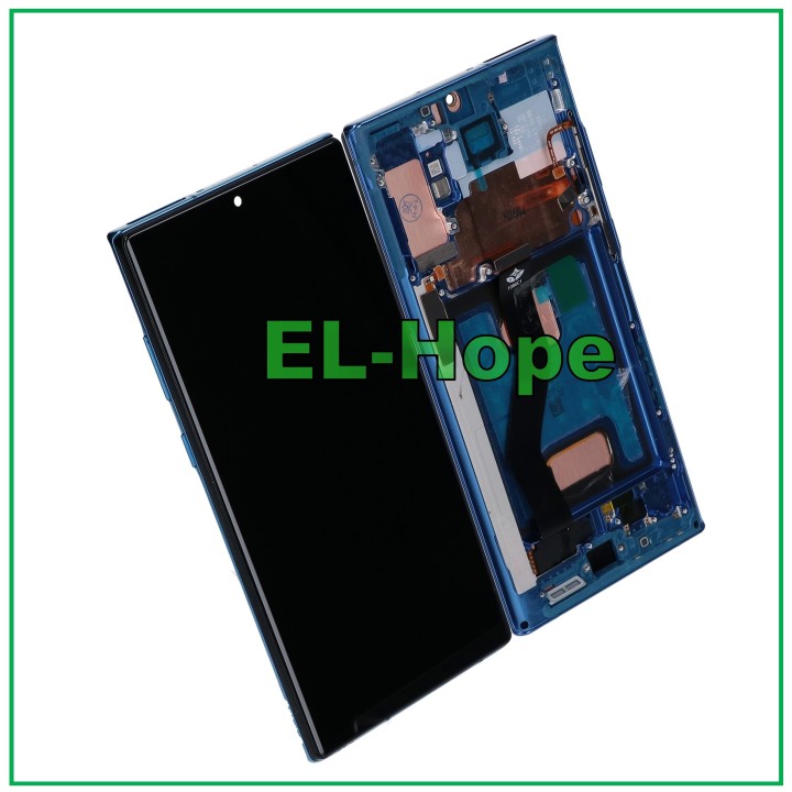 TFT FRAME + TOUCH LCD DISPLAY FOR SAMSUNG GALAXY NOTE 10 PLUS SM N975 N976 BLUE