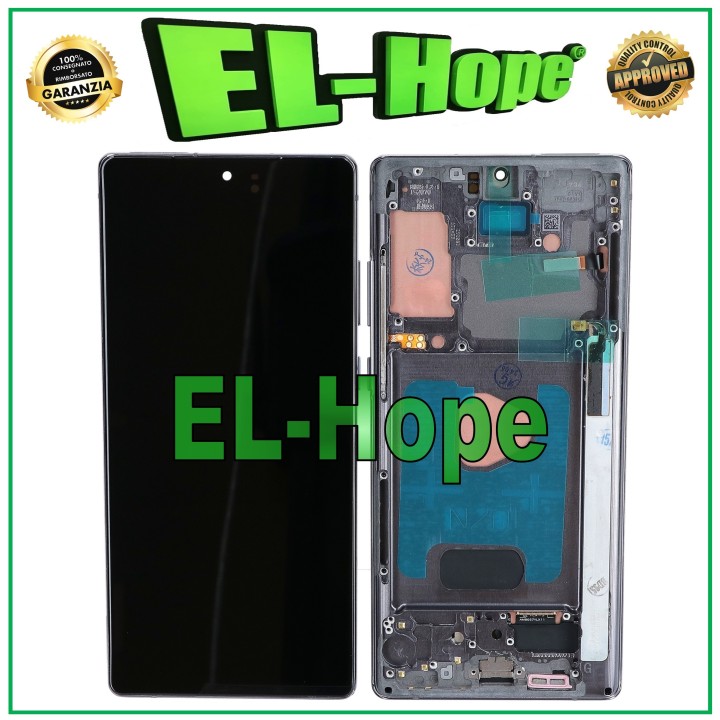 OLED FRAME DISPLAY FOR SAMSUNG GALAXY NOTE 20 SM- N980 N981 TOUCH LCD GLASS GRAY