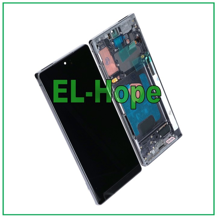OLED FRAME DISPLAY FOR SAMSUNG GALAXY NOTE 20 SM- N980 N981 TOUCH LCD GLASS GRAY