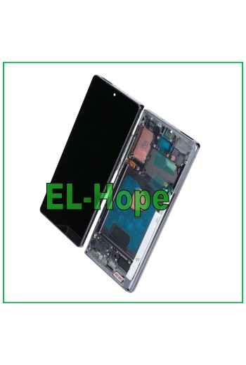 OLED FRAME DISPLAY FOR SAMSUNG GALAXY NOTE 20 SM- N980 N981 TOUCH LCD GLASS GRAY