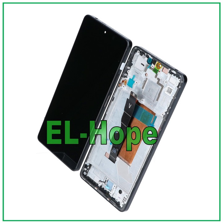 OLED FRAME LCD DISPLAY FOR XIAOMI REDMI NOTE 12 TURBO 5G TOUCH SCREEN BLACK GLASS