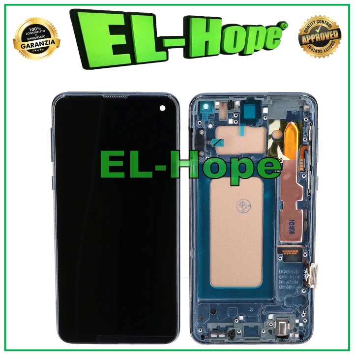 TFT FRAME LCD DISPLAY + TOUCH SCREEN FOR SAMSUNG GALAXY S10E SM-G970F BLACK