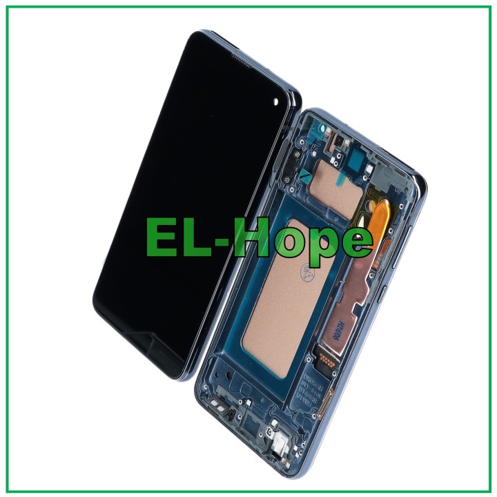 TFT FRAME LCD DISPLAY + TOUCH SCREEN FOR SAMSUNG GALAXY S10E SM-G970F BLACK