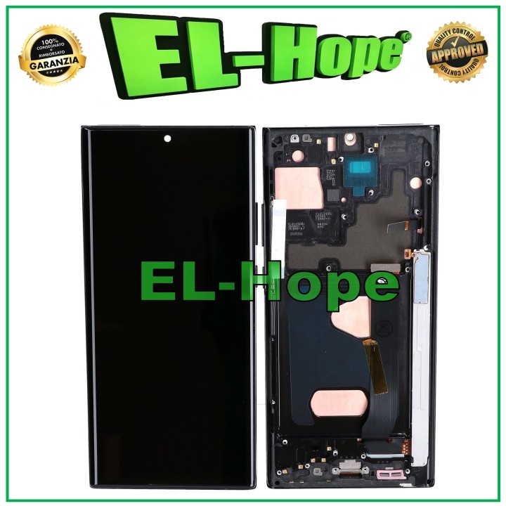 TFT FRAME + TOUCH LCD DISPLAY FOR SAMSUNG GALAXY NOTE 20 ULTRA N985 N986 BLACK