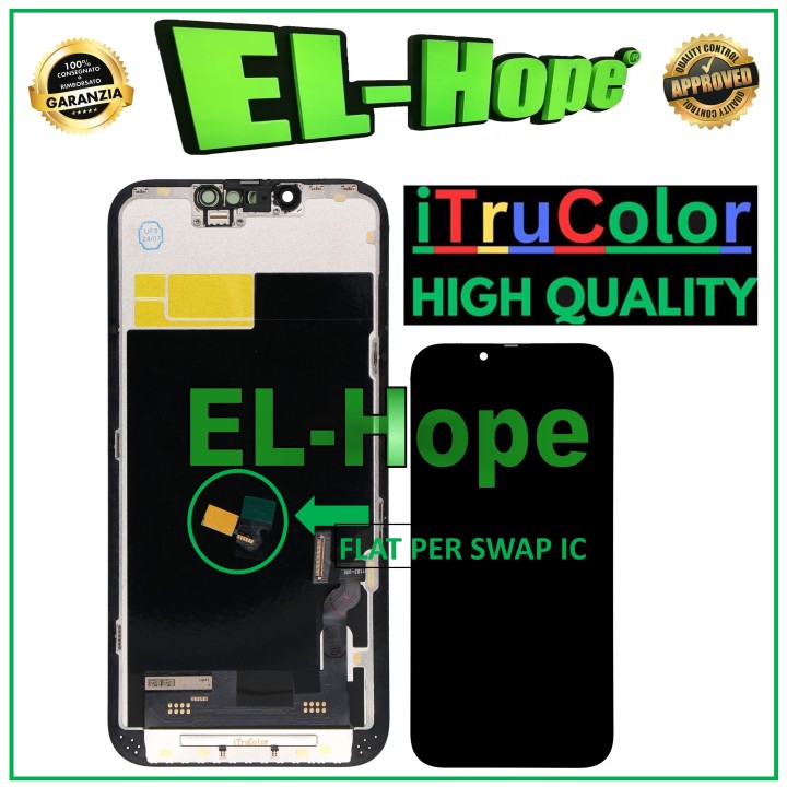 iTruColor SOFT OLED PREMIUM LCD DISPLAY FOR APPLE IPHONE 13 TOUCH SCREEN