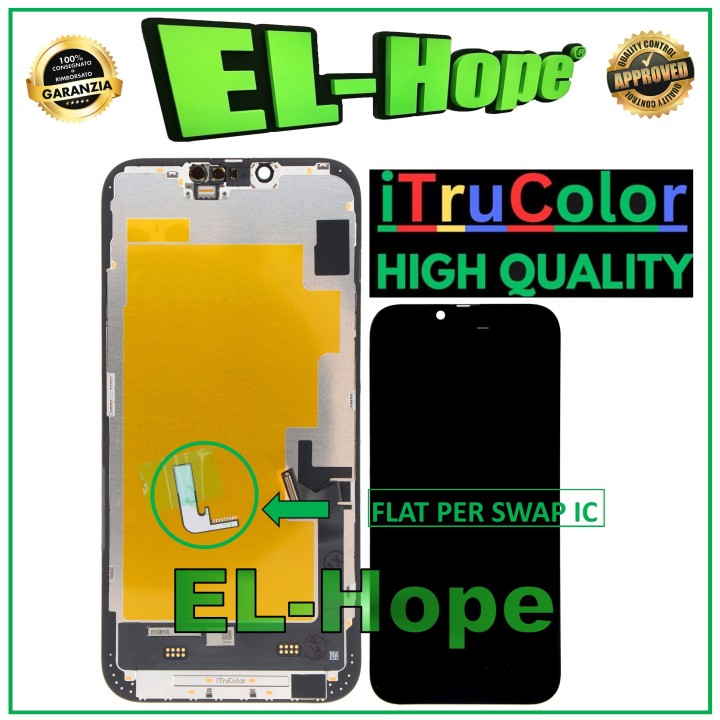 iTruColor SOFT OLED PREMIUM LCD DISPLAY FOR APPLE IPHONE 14 PLUS TOUCH SCREEN