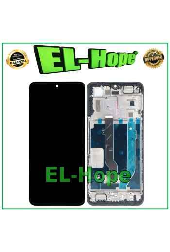LCD DISPLAY + OLED FRAME FOR TCL 30 T676H /30 PLUS T676J TOUCH SCREEN BLACK GLASS