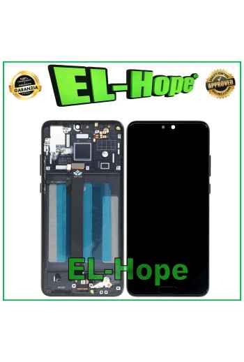 LCD DISPLAY + FRAME FOR HUAWEI P20 EML L09 L09C L29 AL00 TOUCH SCREEN BLACK GLASS
