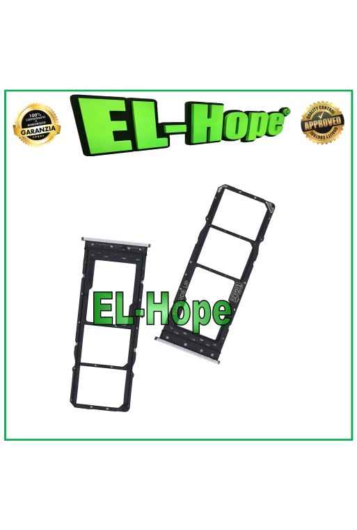 SLOT CART SIM CARD COMPARTMENT MICRO SD FOR MOTOROLA MOTO E22 E22i XT2239 WHITE