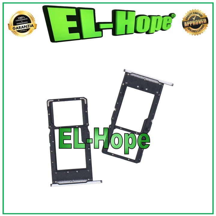 SLOT CARRIAGE SIM CARD COMPARTMENT MICRO SD SAMSUNG GALAXY TAB A7 LITE SM-T225 SILVER